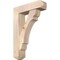 Ekena Millwork Olympic Craftsman Smooth Bracket w/ Offset Brace, Douglas Fir, 7 1/2"W x 28"D x 40"H BKT0806X28X40OLY04SDF - alternate 1